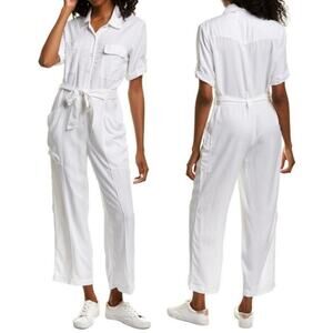 New Young Fabulous & Broke White Jumpsuit Size Medium